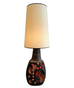 Lampe céramique 1970