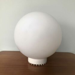 Lampe boule verre 1970