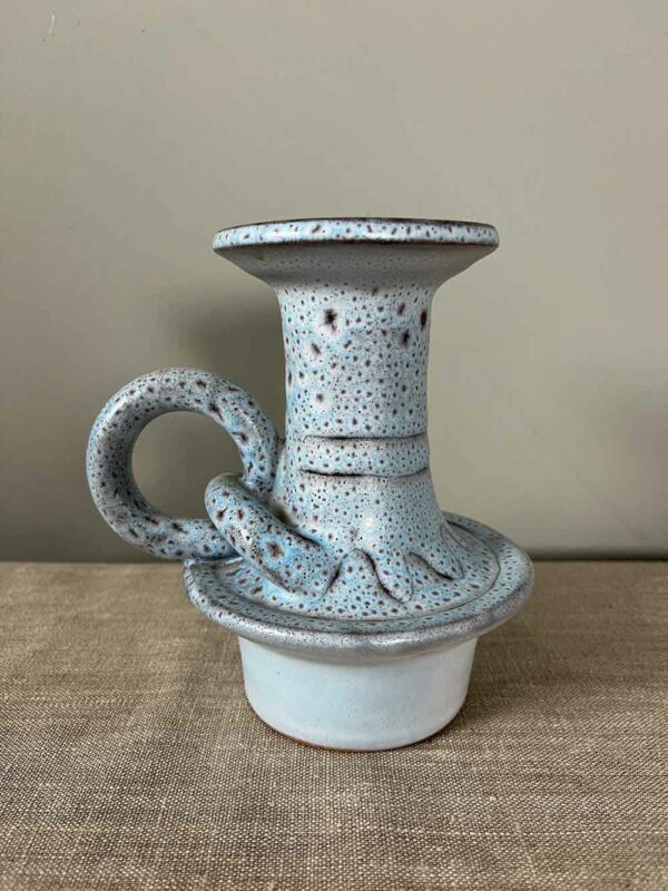 bougeoir ceramique vintage